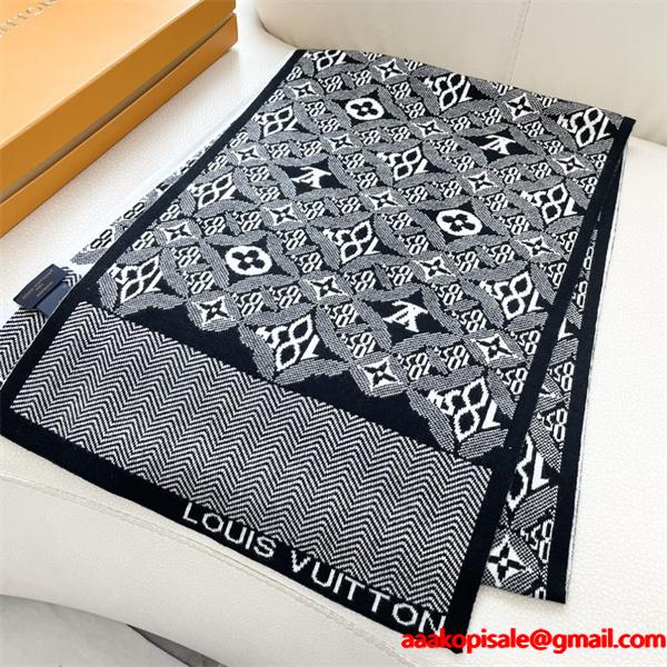 2025人気商品 LOUIS VUITTON個性的なアイテムルイヴィトンロングマフラー_ブランド コピー180*32㎝ 激安(日本最大級)