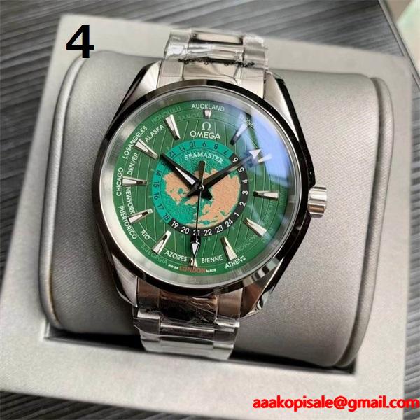 2025新作保証フォーマル腕時計8色展開OMEGAオメガコピー人気レザーベルトカジュアルビジネスマン