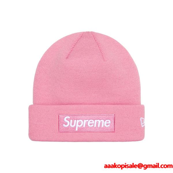 SUPREME シュプリーム ニットキャップ コピー多色可選Supreme  x New Era 24FW Box Logo Beanie秋冬間違いないアイテム 大好評激安(日本最大級)