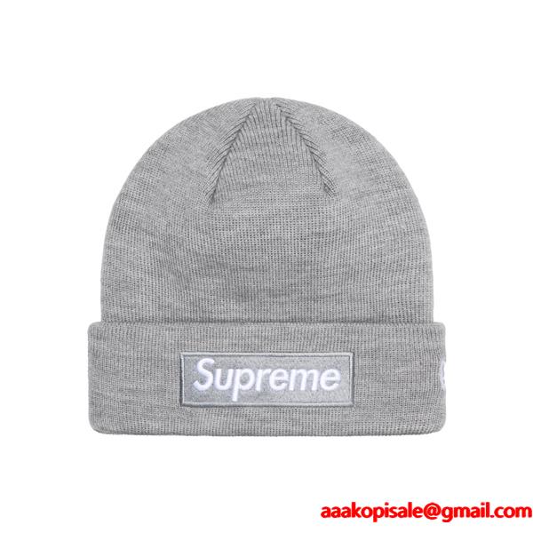 SUPREME シュプリーム ニットキャップ コピー多色可選Supreme  x New Era 24FW Box Logo Beanie秋冬間違いないアイテム 大好評激安(日本最大級)