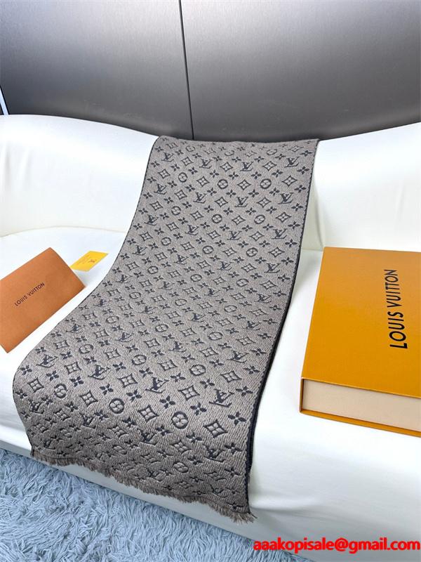 30*180cm秋冬登場 ルイ ヴィトンロングマフラー コピー 2025新品  LOUIS VUITTON__ブランド コピー 激安(日本最大級)