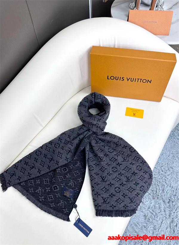 上質 大人気！2025秋冬季超人気  LOUIS VUITTONロングマフラー ブランド コピー 激安(日本最大級)30*180cm