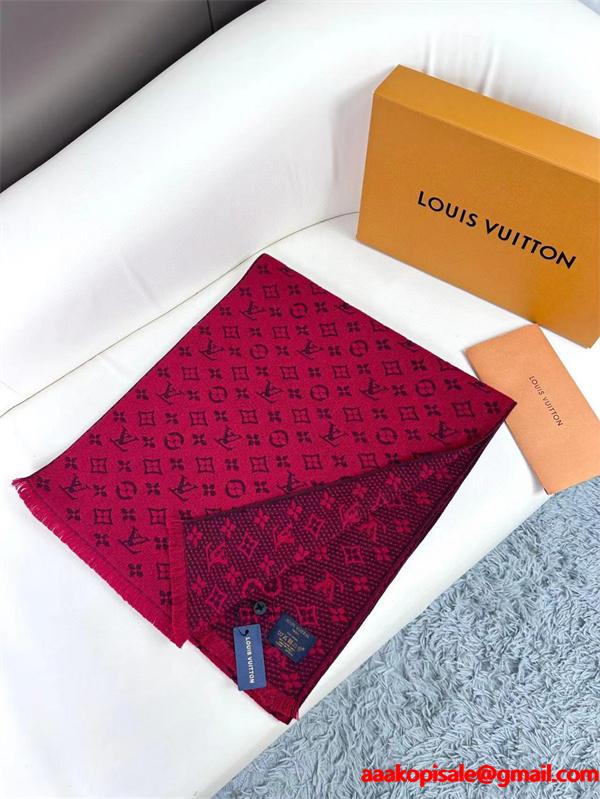 最落なし! 希少!ルイ ヴィトンマフラーコピー大特価品 LOUIS VUITTON ブランド コピー 激安(日本最大級)30*180cm