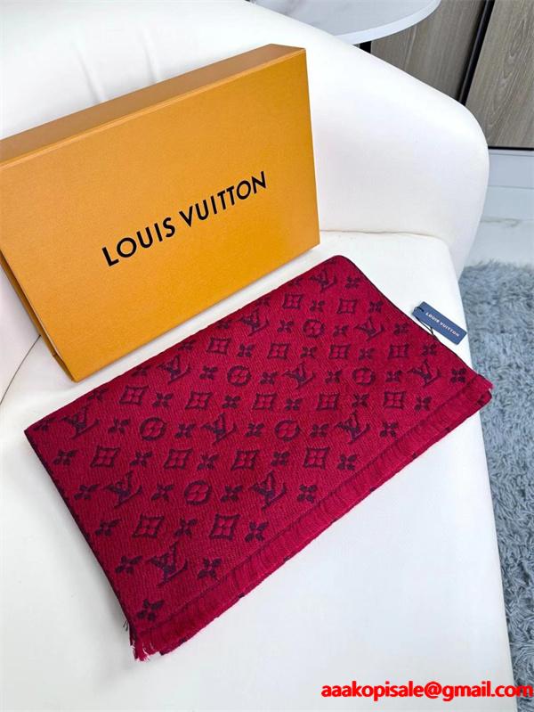 最落なし! 希少!ルイ ヴィトンマフラーコピー大特価品 LOUIS VUITTON ブランド コピー 激安(日本最大級)30*180cm