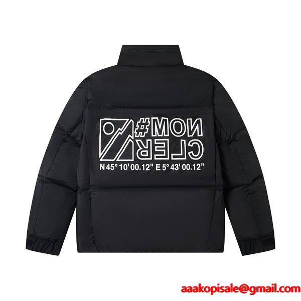 爆買いお買い得軽い動き易いダウンジャケットネイビーブラウン保温性高い大人の雰囲気MONCLERモンクレール 激安 激安