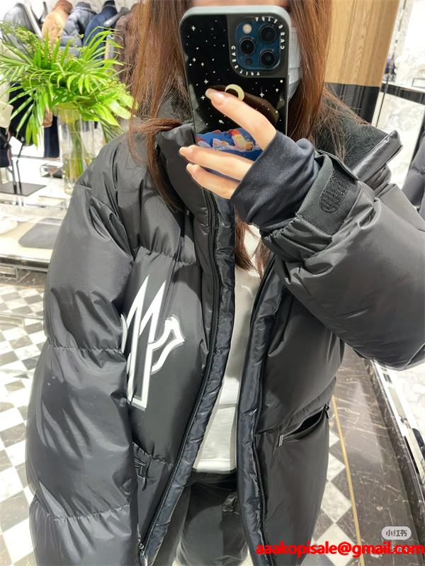 爆買いお買い得軽い動き易いダウンジャケットネイビーブラウン保温性高い大人の雰囲気MONCLERモンクレール 激安 激安