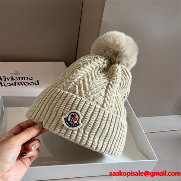 モンクレール MONCLER ニットキャップスーパーコピー  通販ショッピング
