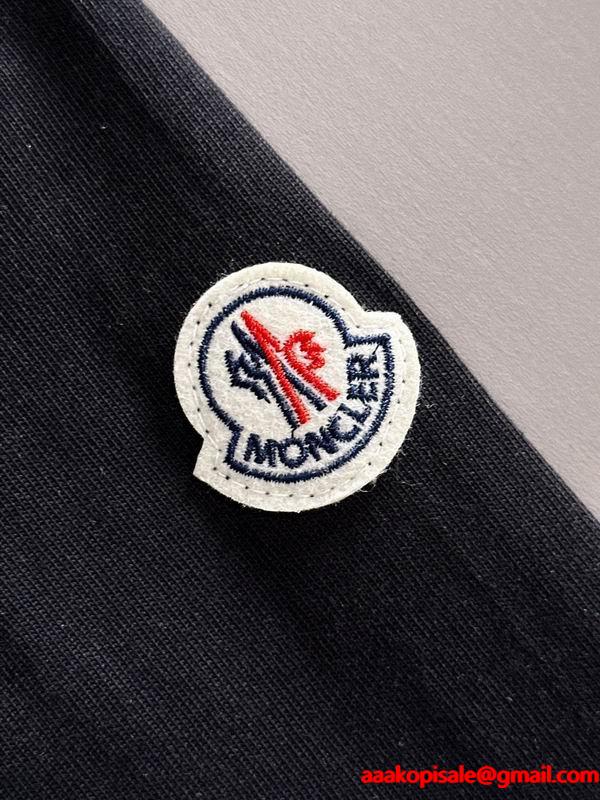 HOT新作登場MONCLER　モンクレール長袖ｔシャツコピー　ブラックホワイト色