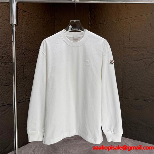 快適MONCLER　モンクレール長袖ｔシャツコピー 通販ショッピング