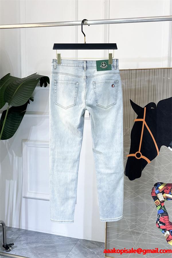 春夏らしい華やか  モンクレール2025 MONCLER デニムパンツファッションスーパーコピーブランド激安通販 専門店