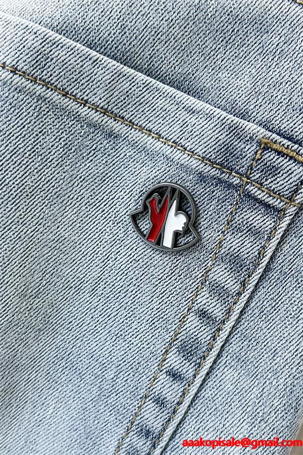 春夏らしい華やか  モンクレール2025 MONCLER デニムパンツファッションスーパーコピーブランド激安通販 専門店