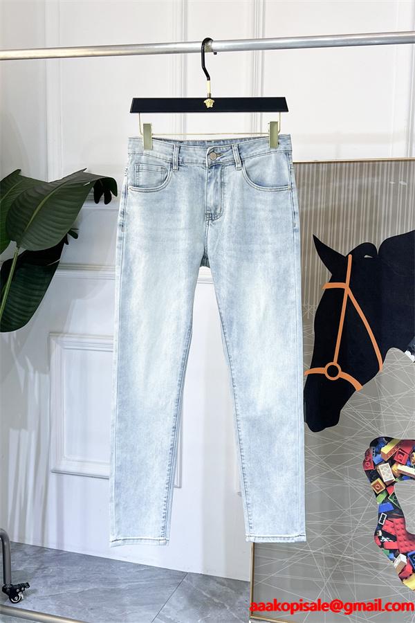 春夏らしい華やか  モンクレール2025 MONCLER デニムパンツファッションスーパーコピーブランド激安通販 専門店