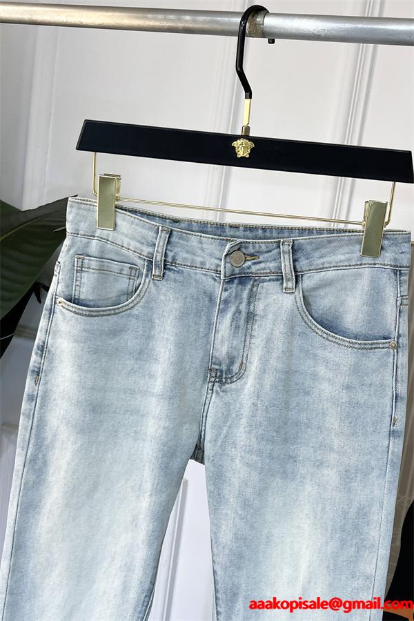 春夏らしい華やか  モンクレール2025 MONCLER デニムパンツファッションスーパーコピーブランド激安通販 専門店