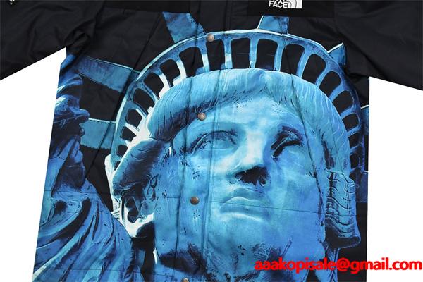 ノースフェイス スーパーコピー ジャケット 個性派 高品質 ストリート 自由の女神 THE NORTH FACE