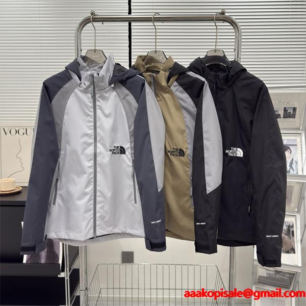 THE NORTH FACE コピー マウンテンパーカー 軽量 防風 シンプル スタイリッシュ ノースフェイス