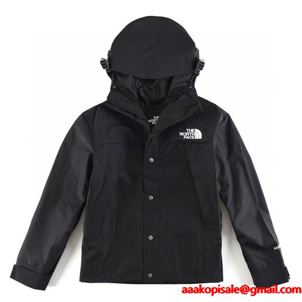 ノースフェイス コピー マウンテンパーカー カジュアル トレンド 防風 ブラウン THE NORTH FACE