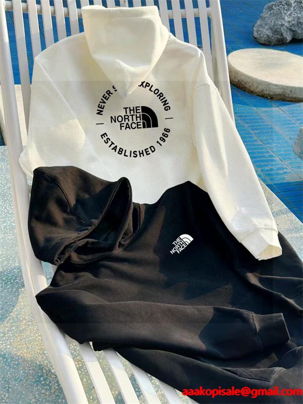 THE NORTH FACE スーパーコピー パーカー スポーティ クール モダン ブラック ノースフェイス