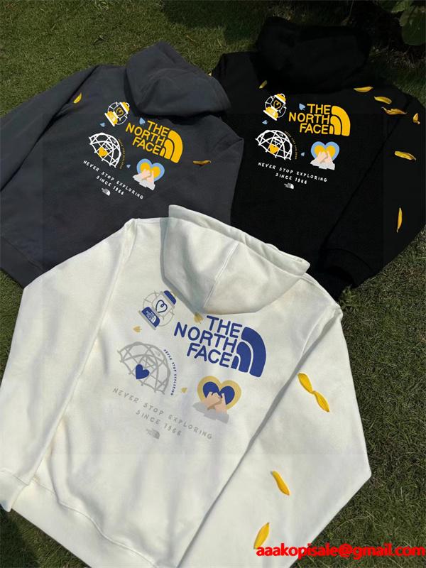  ノースフェイス コピー パーカー ナチュラル 可愛い 柔らかい ホワイト シンプル THE NORTH FACE