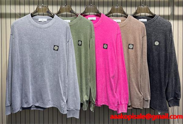 STONE ISLAND スーパーコピー ロングTシャツ トレンド カジュアルデザイン ストーンアイランド