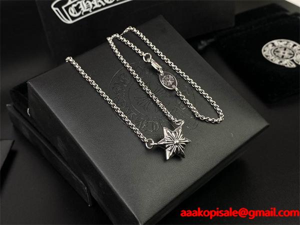 CHROME HEARTS コピー 高品質 クラシック ネックレス スター ペンダント クロムハーツ