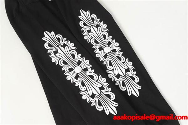 クロムハーツ 偽物 ダイナミック クールスタイル 長袖Tシャツ ASPENロゴデザイン CHROME HEARTS