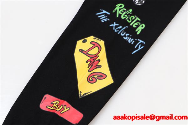 クロムハーツ 偽物 ストリートエッジ グラフィック長袖Tシャツ ブラックアートデザイン CHROME HEARTS