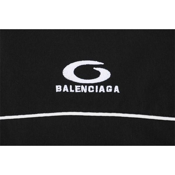 バレンシアガ 偽物 トラックジャケット スリーストライプ 高品質 スポーツカジュアル ジップアップ BALENCIAGA