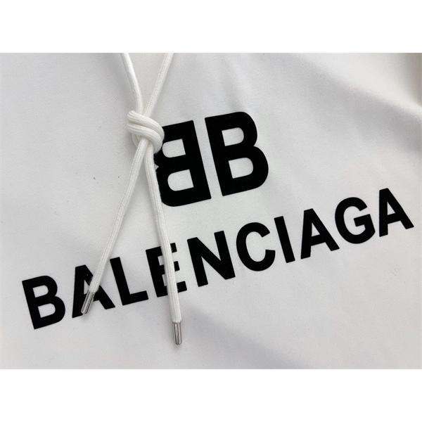 BALENCIAGA スーパーコピー パーカー ンプルロゴデザイン コットン フーディ ストリート カジュアル バレンシアガ