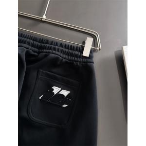 バレンシアガ コピー スウェットパンツ ネイビー シンプルロゴ スポーティー カジュアル BALENCIAGA