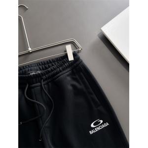 BALENCIAGA スーパーコピー トラックパンツ ネイビー ホワイトロゴ スポーティー デザイン 高品質 バレンシアガ