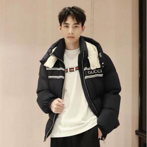 GUCCI コピー フード付き スポーティー ストリート ダウンジャケット 精巧 激安 アウター グッチ