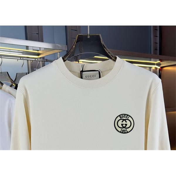 グッチ コピー エンブレムロゴ オーバーネック スウェット パーカー アイコニック ブラック GUCCI