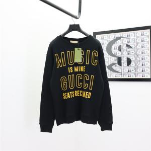 GUCCI スーパーコピー ミュージックロゴ プルオーバー スウェット トレーナー 期間限定 おすすめ グッチ