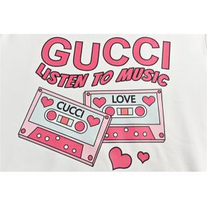 グッチ コピー 数量限定 ミュージックカセット プリント スウェット トレーナー ブラック GUCCI