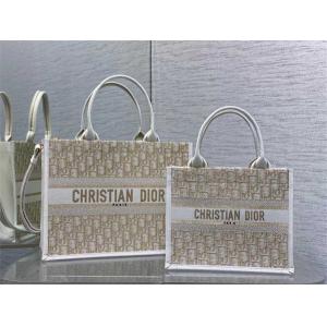 Christian Dior クリスチャンディオール 激安 トートバッグ レディース 秋冬新作 大容量 2WAY ショルダー付き キャンバスバッグ
