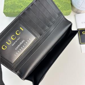 GUCCIスーパー コピー 長財布 タイガーデザイン GGキャンバス ブラック 精巧 高いモデル  グッチ