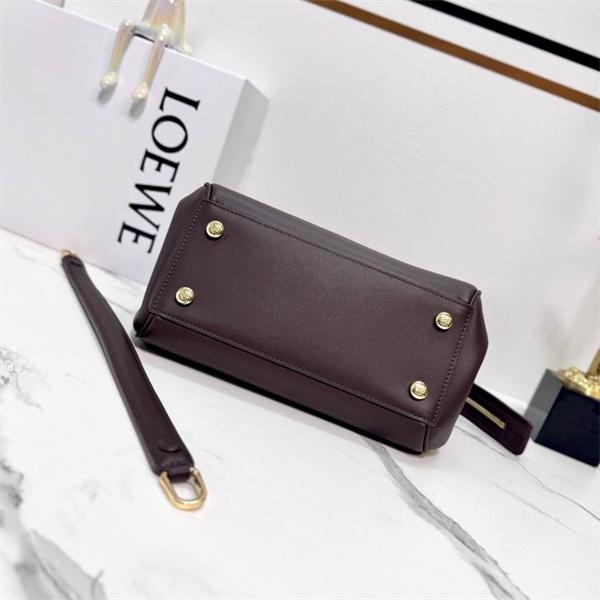 ロエベ コピー ハンモックバッグ ブラウン ショルダー トップハンドル スーパーコピー LOEWE