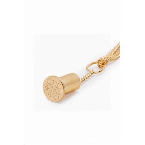 大人可愛い スーパーコピー ネックレス ダブルチャームペンダント 華やか新作 ロエベ LOEWE 