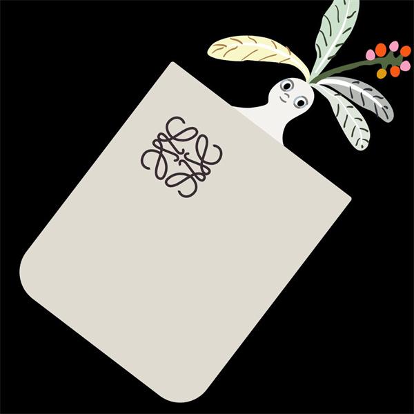 2025秋冬 コピー パーカー ブラックポケット刺繍 LOEWE ロエベ  ナチュラルモチーフの上品デザイン