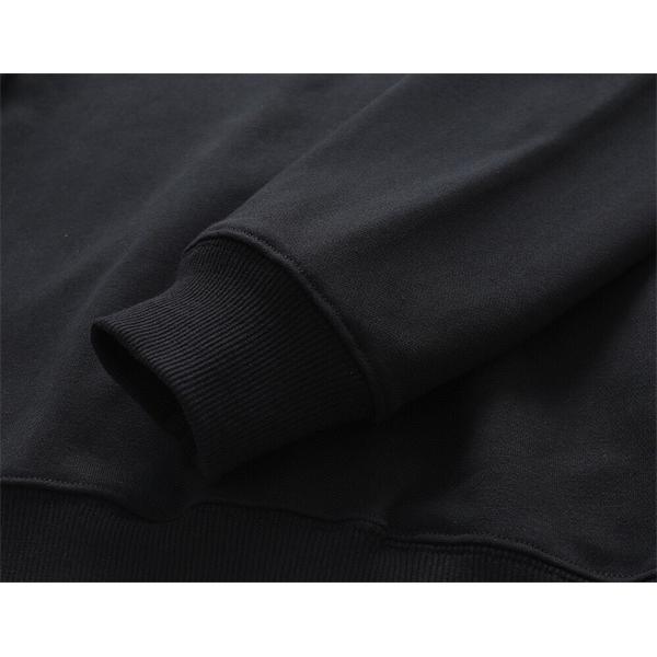 2025秋冬 コピー パーカー ブラックポケット刺繍 LOEWE ロエベ  ナチュラルモチーフの上品デザイン