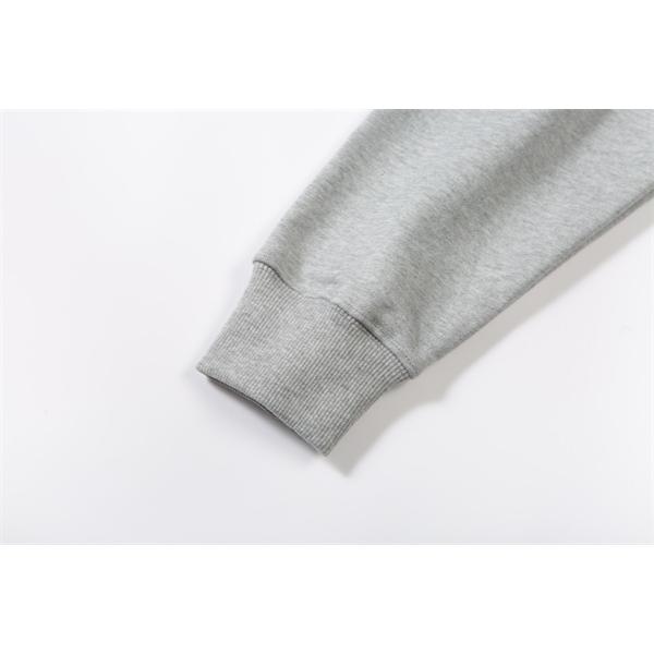 秋冬人気 偽物 パーカー グレー刺繍ロゴ シンプルで上品な大人スタイル ロエベ LOEWE 