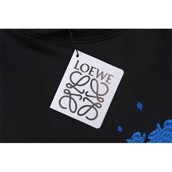 LOEWE スーパーコピー パーカー ロエベ 秋冬カラー ポケットキャラクター刺繍 キュートで上質な一枚