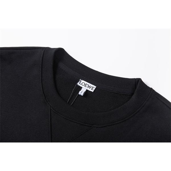 数量限定 2025秋冬 ロエベ LOEWE 偽物 パーカー ロゴ刺繍デザイン 高品質で優雅な一枚