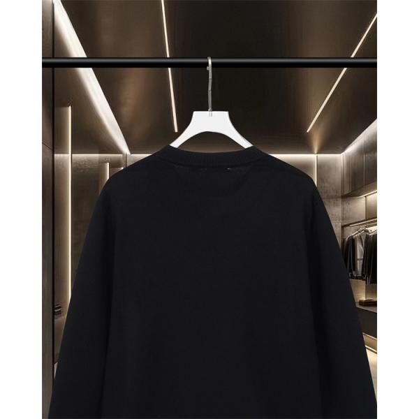 LOEWE ロエベ コピー セーター ホワイトロゴ刺繍 シンプルで上質な秋冬ニット 着心地抜群