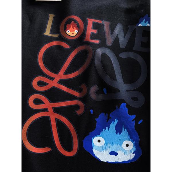 売れ筋 ロエベ LOEWE スーパーコピー スウェット ジブリコラボデザイン ホワイト 秋冬限定スタイル