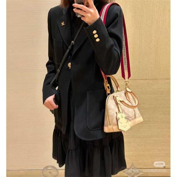 Louis Vuitton ルイ・ヴィトン コピー Alma BB アルマBB M25728 Meowgram コラボ ショルダーバッグ Louis Vuitton 高品質