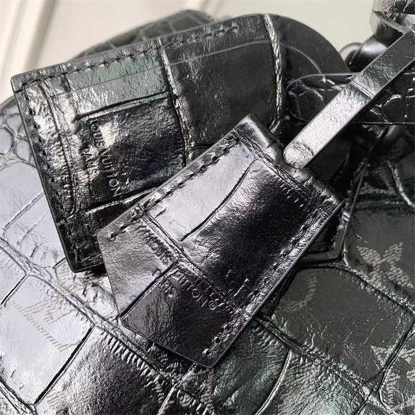 Louis Vuitton ルイ・ヴィトン コピー Speedy P9 30 スピーディ N87504 ブラック クロコダイルレザー 高品質 モノグラム ハンドバッグ