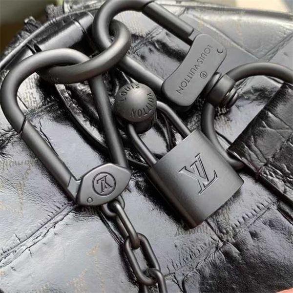 Louis Vuitton ルイ・ヴィトン コピー Speedy P9 30 スピーディ N87504 ブラック クロコダイルレザー 高品質 モノグラム ハンドバッグ