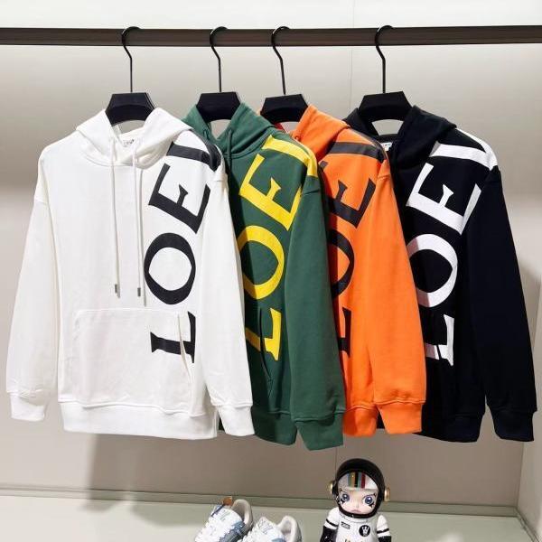 ビッグロゴ パーカー ロエベ LOEWE スーパーコピー 2025秋冬定番 モダンなストリートスタイルを演出