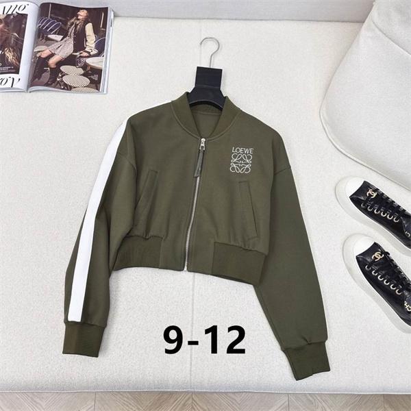 ロエベ LOEWE 偽物 ジップアップ ショートブルゾン 秋冬限定 モード感漂う上品な一枚